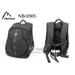 AERFEIS NB-9305 DSLR PHOTOGRAPHY Backpack-BLACK